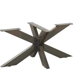vidaXL Salontafelpoot spider vorm 98x58x(42-43) cm staal naturel