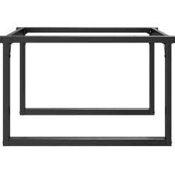 vidaXL Salontafelpoten O-frame 70x60x43 cm staal