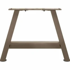 vidaXL Salontafelpoten 2 st A-vormig 30x(30-31) cm staal