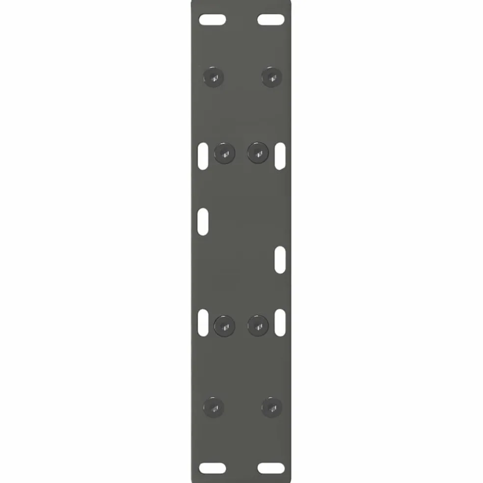 vidaXL Salontafelpoten 2 st A-vormig 30x(30-31) cm staal antraciet