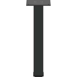 vidaXL Salontafelpoten 4 st 30-32 cm staal zwart