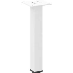 vidaXL Salontafelpoten 4 st 30-32 cm staal wit