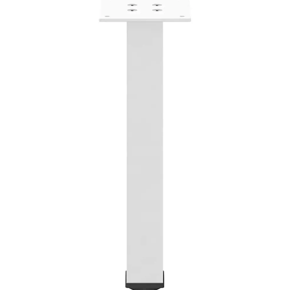 vidaXL Salontafelpoten 4 st 30-32 cm staal wit