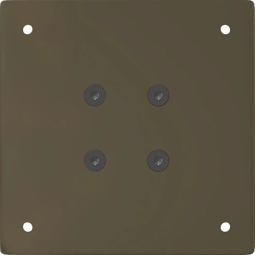 vidaXL Salontafelpoten 4 st 30 cm staal naturel