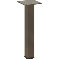 vidaXL Salontafelpoten 4 st 42-44 cm staal naturel