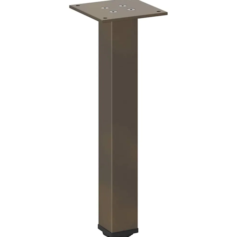 vidaXL Salontafelpoten 4 st 42-44 cm staal naturel