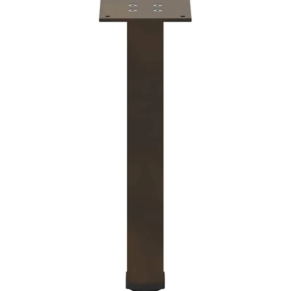 vidaXL Salontafelpoten 4 st 42-44 cm staal naturel