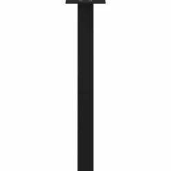 vidaXL Salontafelpoten 4 st 30 cm staal zwart