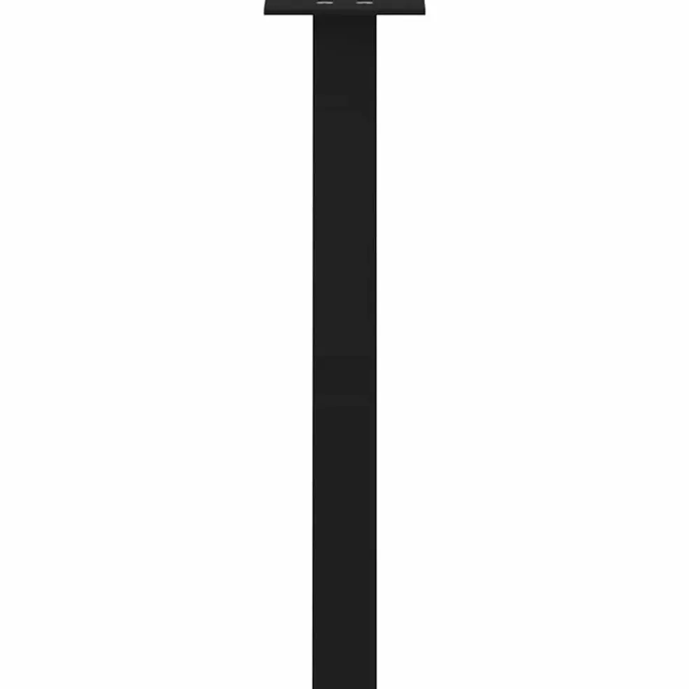 vidaXL Salontafelpoten 4 st 30 cm staal zwart