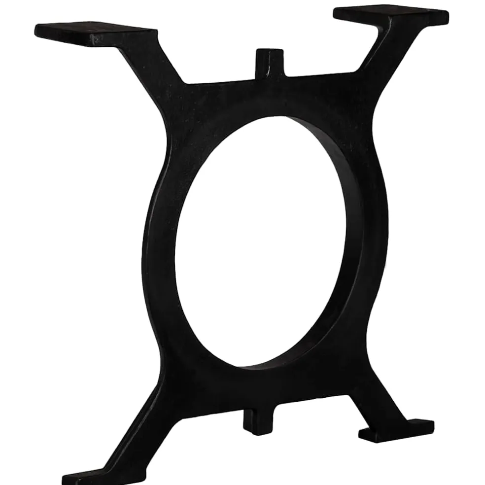 vidaXL Salontafelpoten 2 st O-frame gietijzer