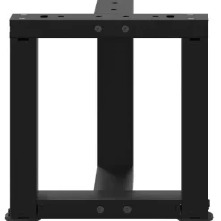 vidaXL Salontafelpoten 2 st T-vormig 30x25x(30-31) cm staal zwart