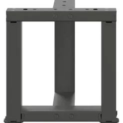 vidaXL Salontafelpoten 2 st T-vormig 30x25x(30-31) cm staal antraciet