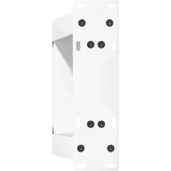 vidaXL Salontafelpoten 2 st U-vormig 30x(30-31) cm staal wit