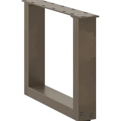 vidaXL Salontafelpoten 2 st U-vormig 40x(30-31) cm staal naturel