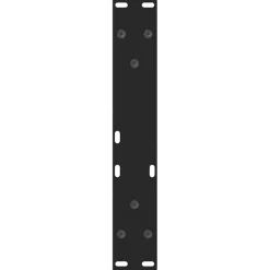 vidaXL Salontafelpoten 2 st V-vormig 30x(30-31,3) cm staal zwart