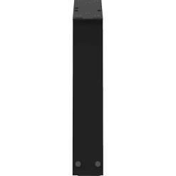vidaXL Salontafelpoten 2 st V-vormig 30x(30-31,3) cm staal zwart