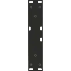 vidaXL Salontafelpoten 2 st V-vormig 30x(30-31,3) cm staal zwart