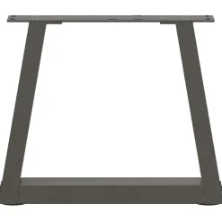vidaXL Salontafelpoten 2 st V-vormig 30x(30-31,3) cm staal antraciet
