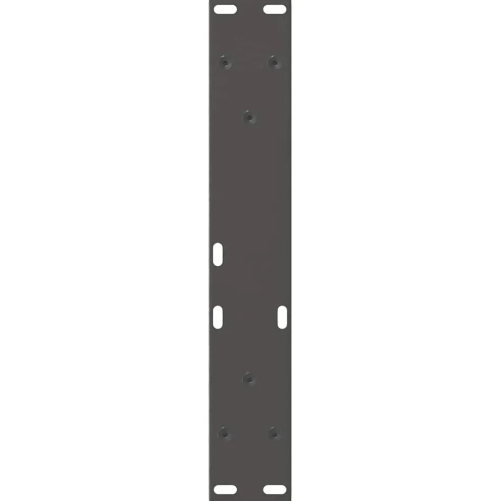 vidaXL Salontafelpoten 2 st V-vormig 30x(30-31,3) cm staal antraciet