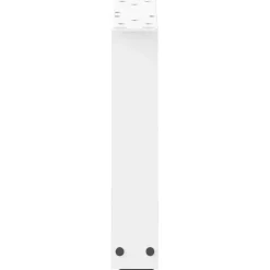 vidaXL Salontafelpoten 2 st V-vormig 30x(30-31,3) cm staal wit
