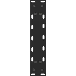 vidaXL Salontafelpoten 2 st 30x(30-31) cm staal zwart