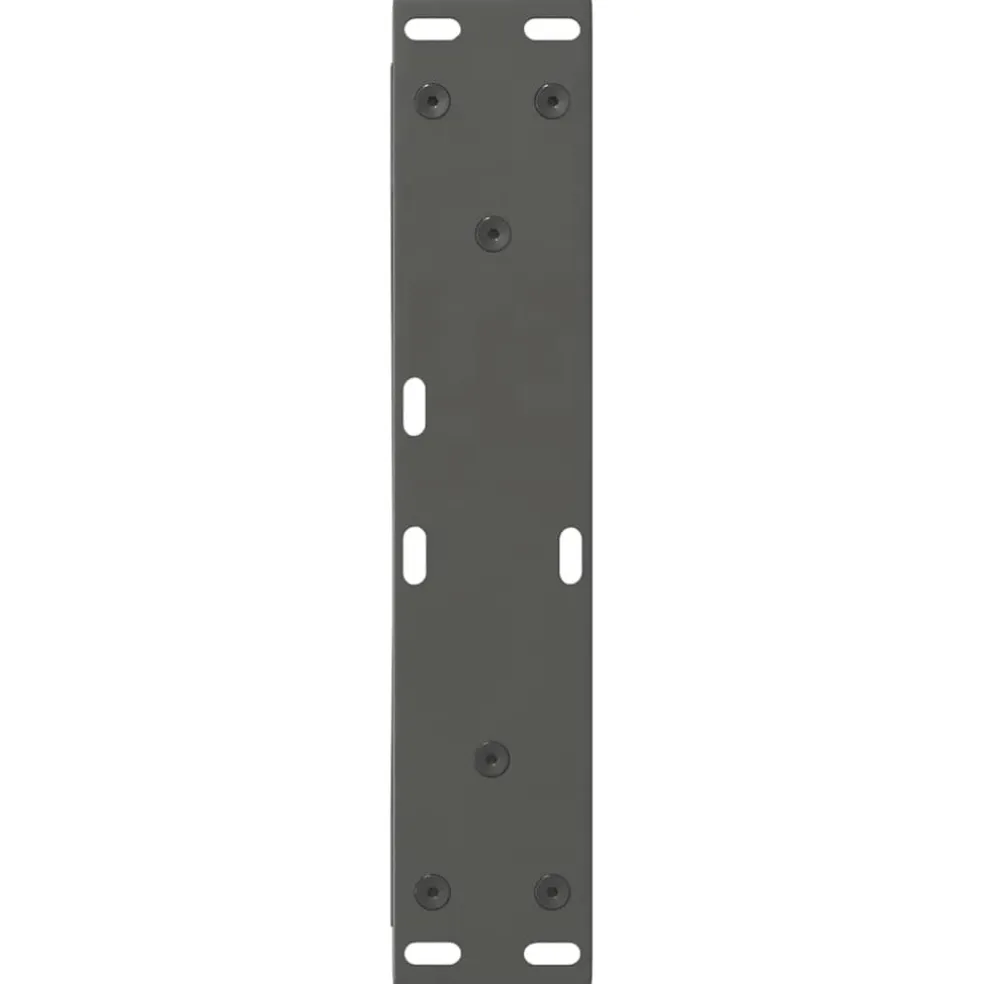 vidaXL Salontafelpoten 2 st 30x(30-31,3) cm staal antraciet