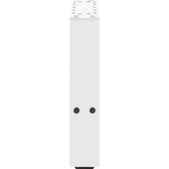 vidaXL Salontafelpoten 2 st 30x(30-31) cm staal wit