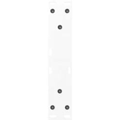 vidaXL Salontafelpoten 2 st 30x(30-31,3) cm staal wit