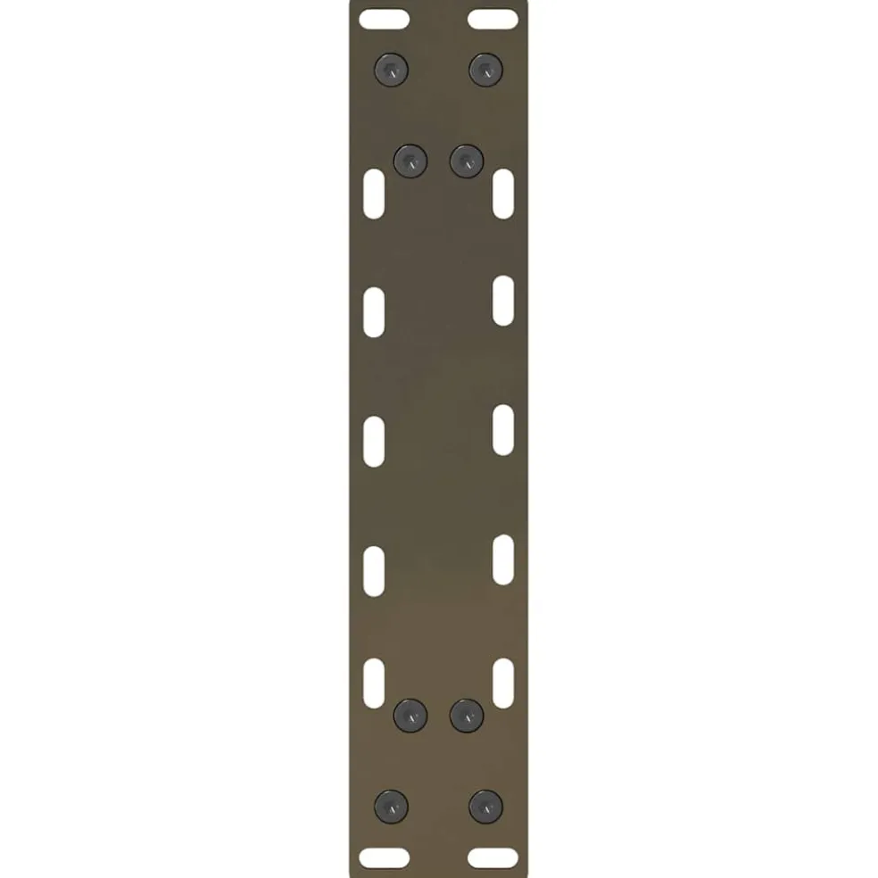 vidaXL Salontafelpoten 2 st 30x (30-31) cm staal naturel staal