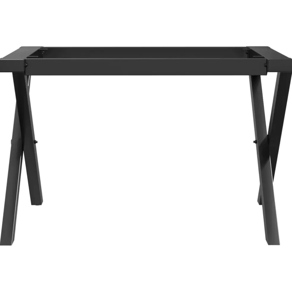 vidaXL Salontafelpoten X-frame 50x40x38 cm staal