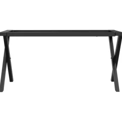 vidaXL Salontafelpoten X-frame 90x30x43 cm staal