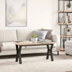 vidaXL Salontafelpoten Y-frame 90x30x43 cm staal
