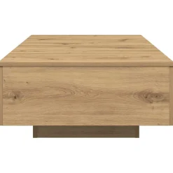 vidaXL Salontafel 90x60x31 cm bewerkt hout artisanaal eikenkleurig