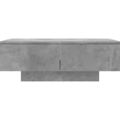 vidaXL Salontafel 90x60x31 cm bewerkt hout betongrijs