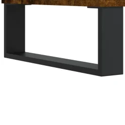 vidaXL Salontafel 102x44,5x50 cm bewerkt hout gerookt eikenkleurig