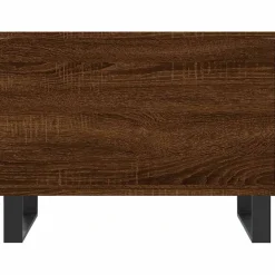 vidaXL Salontafel 60x44,5x45 cm bewerkt hout bruin eikenkleur