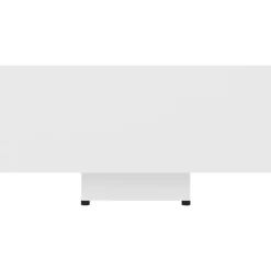vidaXL Salontafel 85x55x31 cm bewerkt hout wit