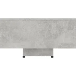 vidaXL Salontafel 85x55x31 cm bewerkt hout betongrijs