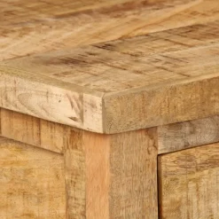 vidaXL Salontafel 90x45x35 cm massief mangohout