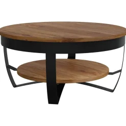 vidaXL Salontafel 65x65x32 cm massief acaciahout