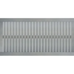 vidaXL Salontafel 100x50x33 cm massief acaciahout grijs