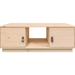 vidaXL Salontafel 100x50x35 cm massief grenenhout