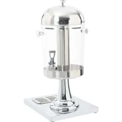 vidaXL Sapdispenser roestvrij staal 8 L