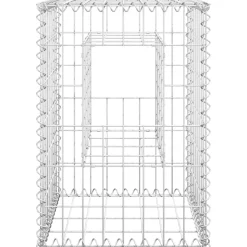 vidaXL Schanskorf palen 2 st 40x40x60 cm ijzer