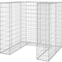 vidaXL Schanskorf voor container 110x100x110 cm gegalvaniseerd staal