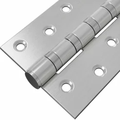 vidaXL Scharnier 4 st 100 x 78 x 13 mm zilver Staal