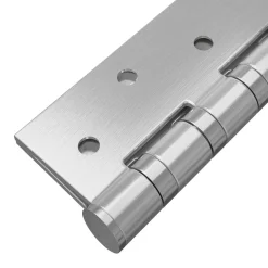 vidaXL Scharnier 4 st 100 x 78 x 13 mm zilver Staal