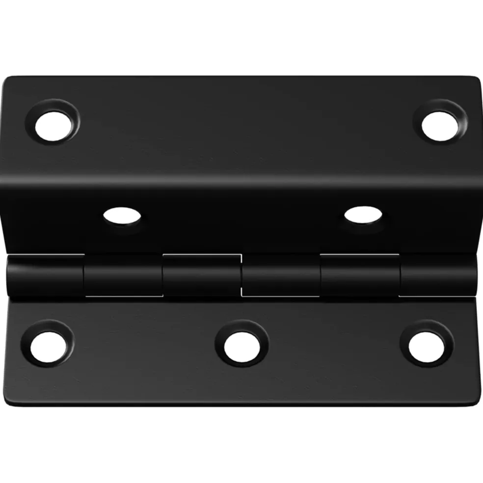 vidaXL Scharnier 537 st Zwart 38 x 17 x 60 mm IJzer