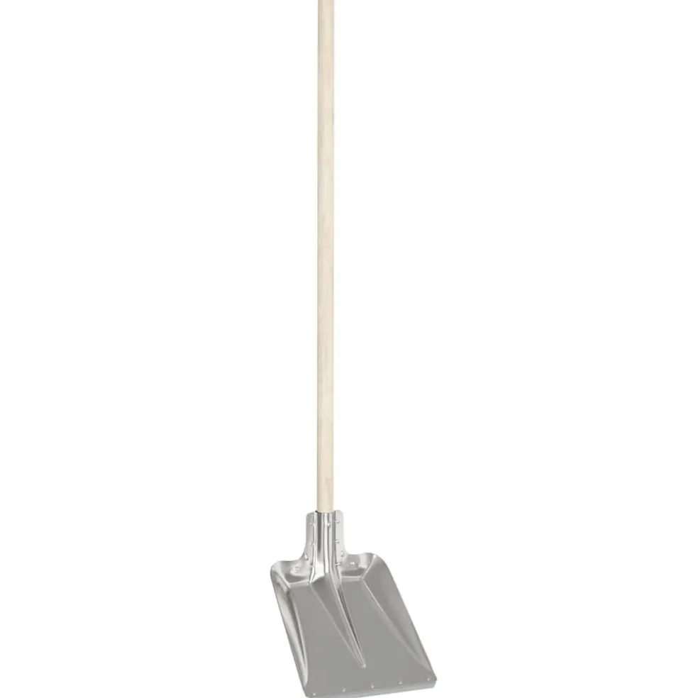vidaXL Schep Hoofd Zilver 43 x 32,5 cm Aluminium