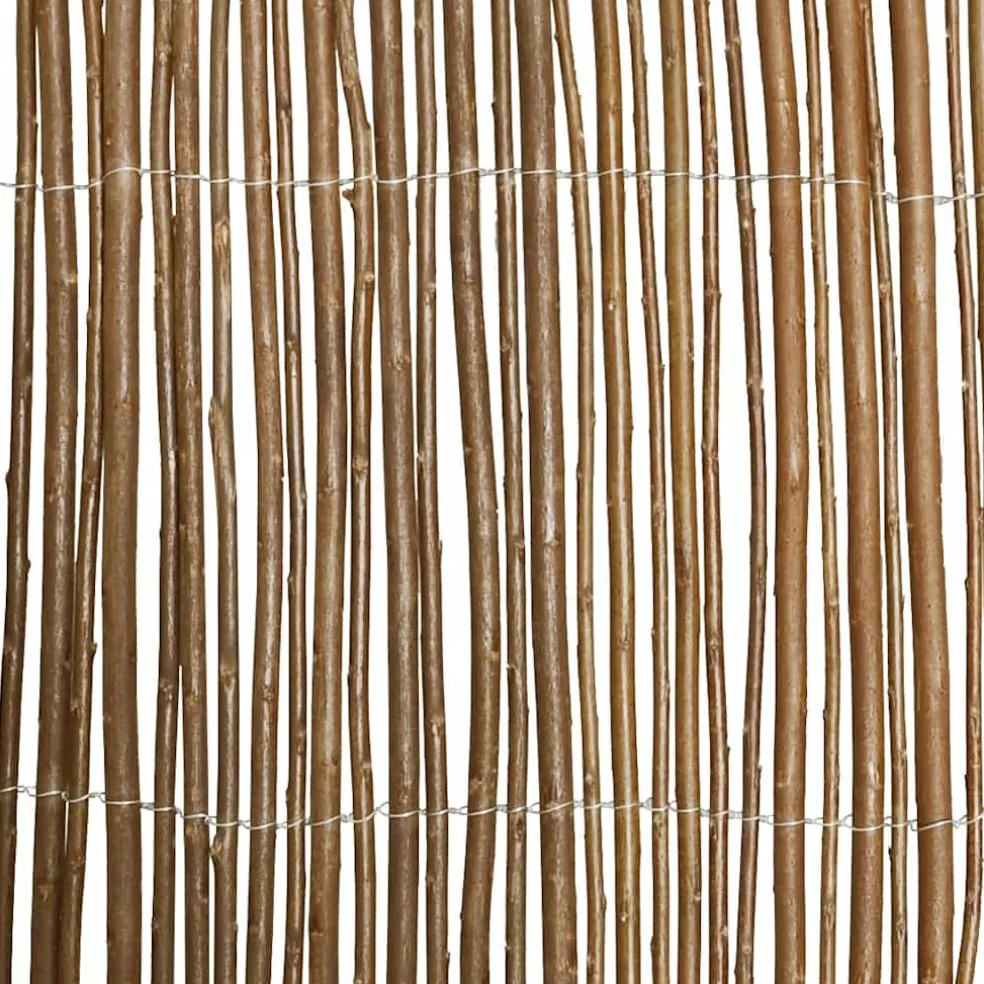 vidaXL Scherm 500x100 cm wilg